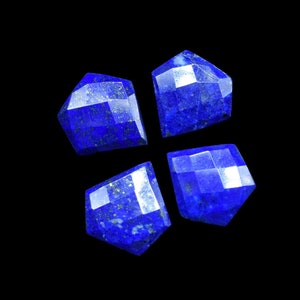 Natural Lapis Lazuli Faceted Briolettes,15mm Fancy Faceted Beads,Lapis Briolette,Designer Bead,Lapis Lazuli Jewelry Beads,Fancy Faceted bead