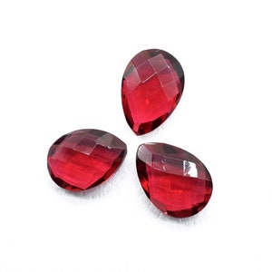 Pink Tourmaline 10X14mm Faceted Pear Shape Beads,Pink  Quartz Jewelry ,Pear Shape Briolettes,Pink Tourmaline Quartz Briolettes,Gemstone Bead