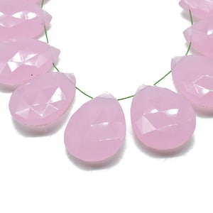 Natural Rose quartz Pear 15x20mm Briolettes,Side drilled Briolette,Tear Drop Briolettes,jewelry supplies,Rose Quality Top Quality Briolettes
