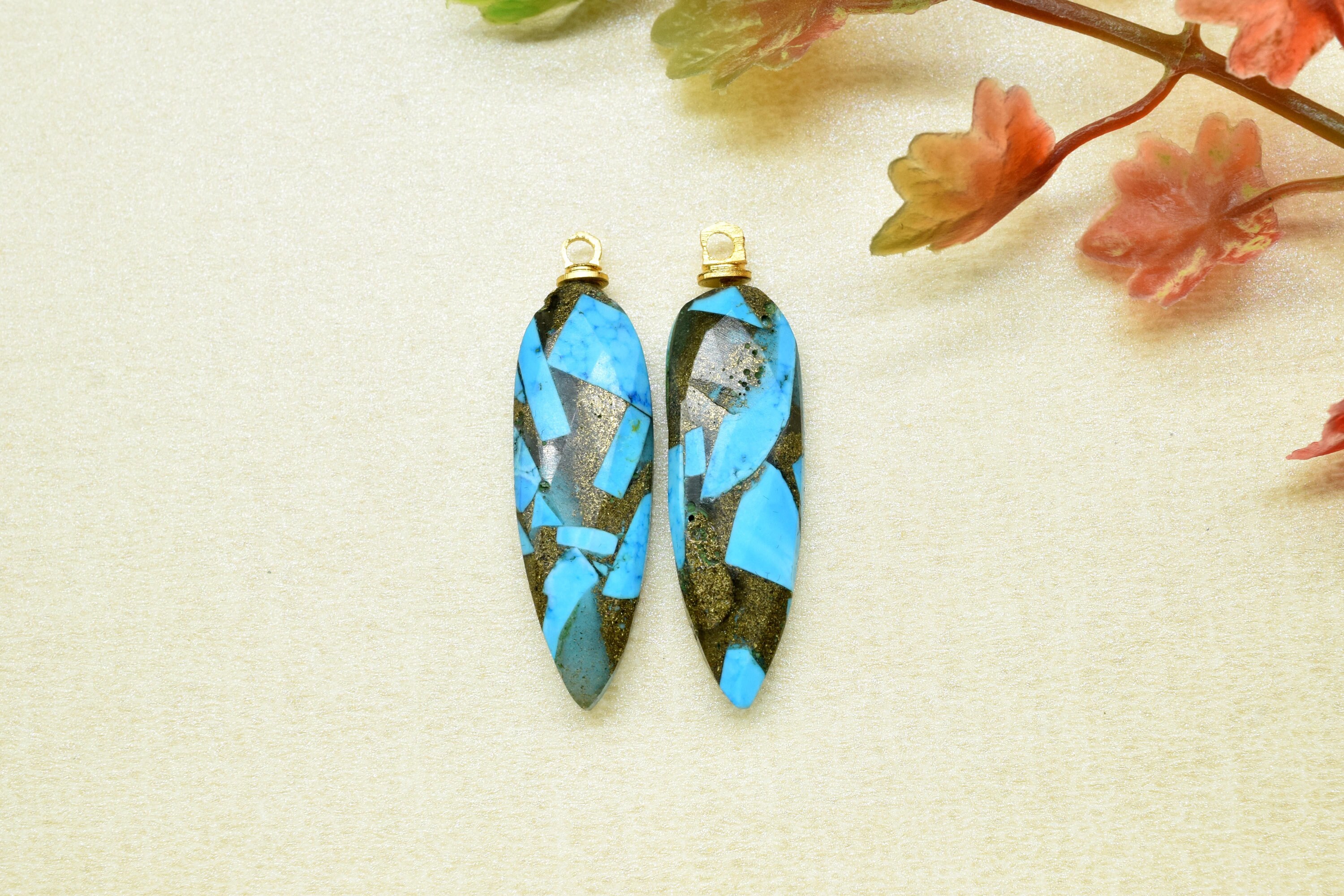 Ciondolo In Avventurina Verde A Forma Di Goccia - Pietra Naturale Con Cordino In Cotone, 3x2 Cm - Foto 10