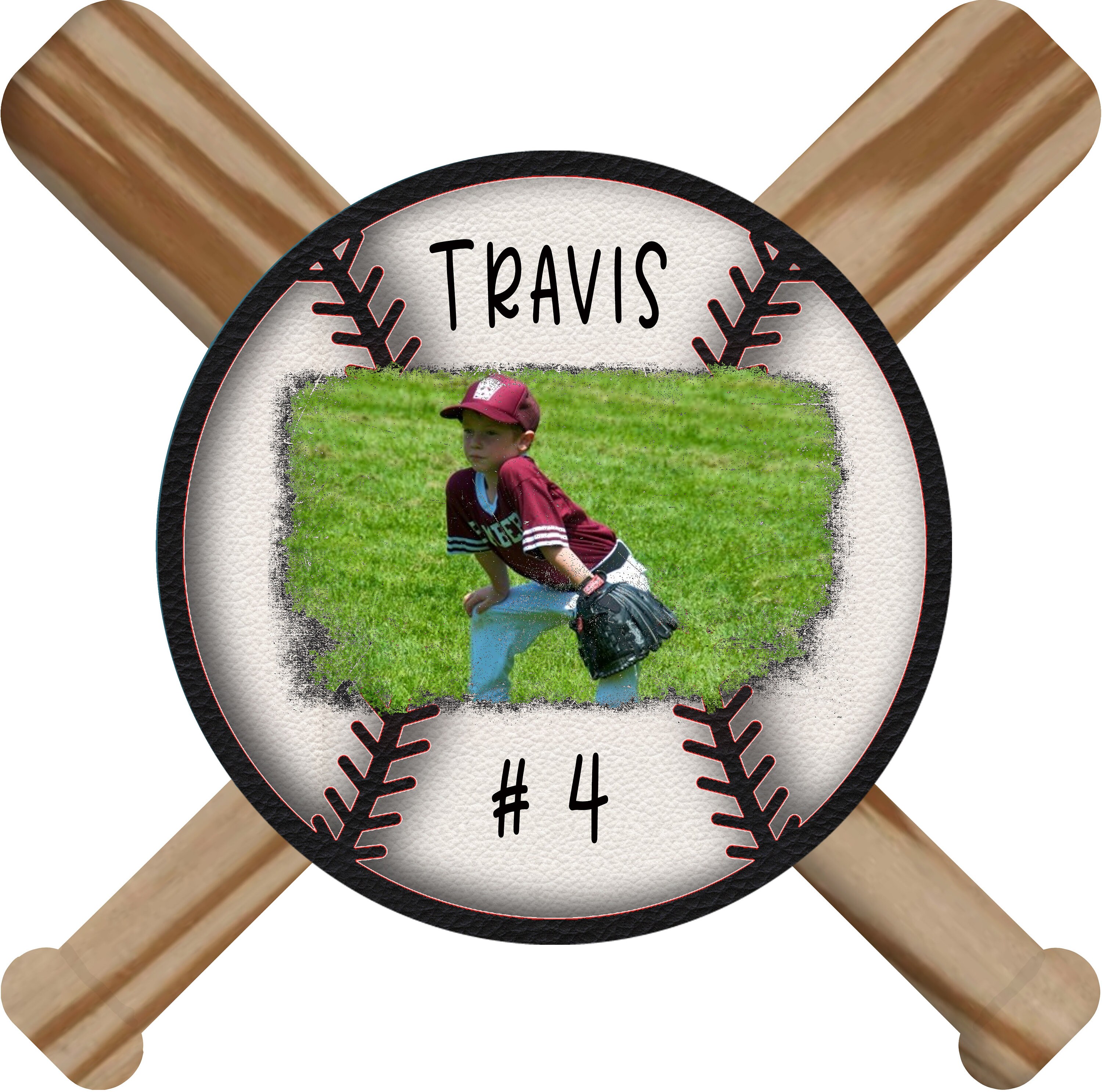 Baseball Bat Door Hanger With Place to Personalize and Etsy