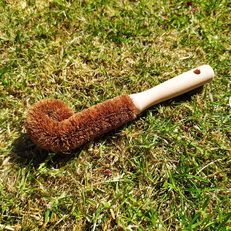 Coconut Kitchen Brush Multi Use Household Cleaning Scrubber Etsy UK