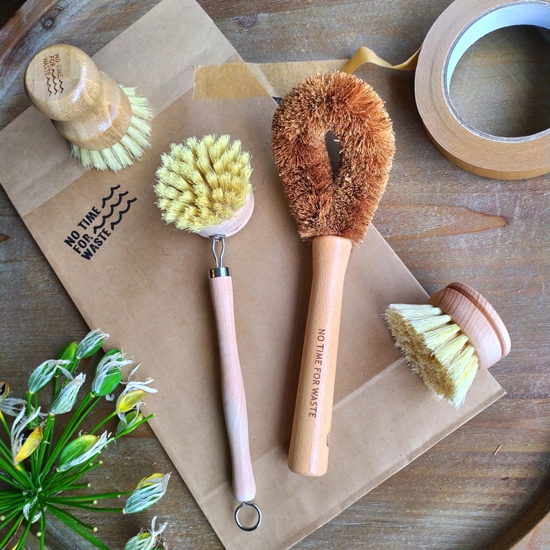 Eco Friendly Kitchen Washing up Brush Set 4 Piece Eco Etsy