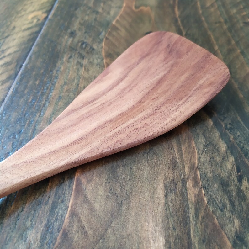 Teak Wood Kitchen Utensil Set X 6 Eco Friendly High Quality Etsy