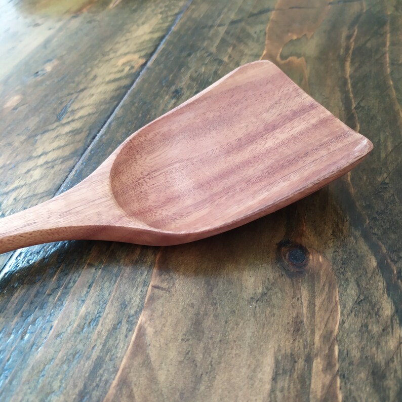 Teak Wood Kitchen Utensil Set X 6 Eco Friendly High Quality Etsy