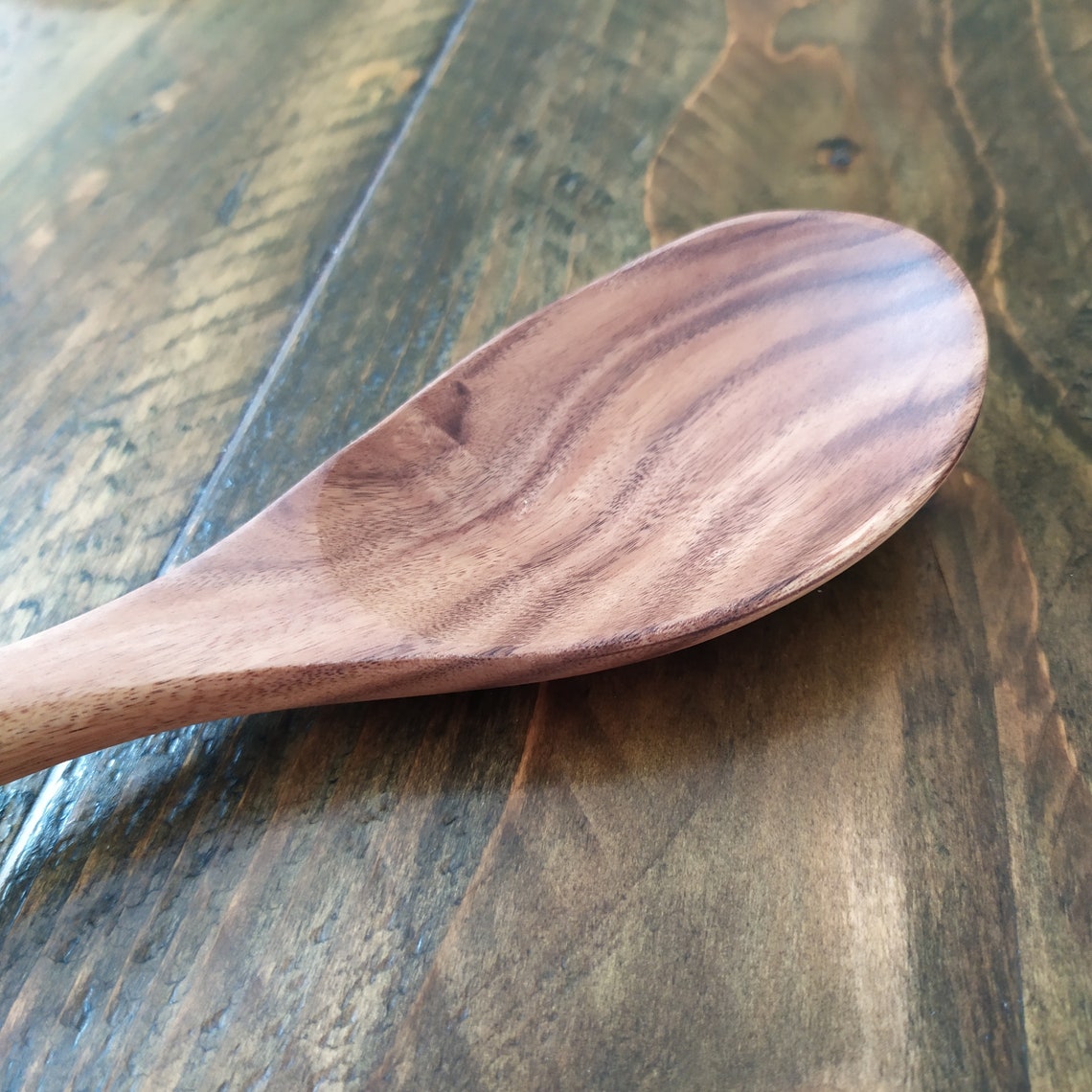 Teak Wood Kitchen Utensil Set X 6 Eco Friendly High Quality Etsy