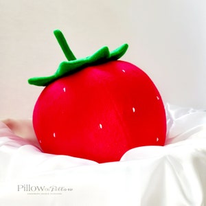 Giant big STRAWBERRY cushion,3D cushion,huge toy cushion,fruit cushion,farm cushion,gift pillow,giftideas,voluminous huge fruits