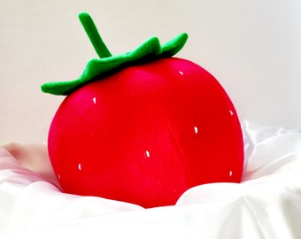 Giant big STRAWBERRY cushion,3D cushion,huge toy cushion,fruit cushion,farm cushion,gift pillow,giftideas,voluminous huge fruits