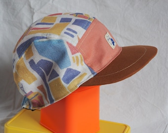 5 Panel Cap "Retro" | Frühling Sommer Kappe | Nackenschutz optional