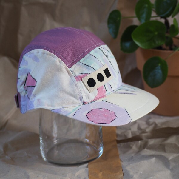 5 Panel Cap "Stef" | Sommer Kappe unisex | upcycling | Kids Adult