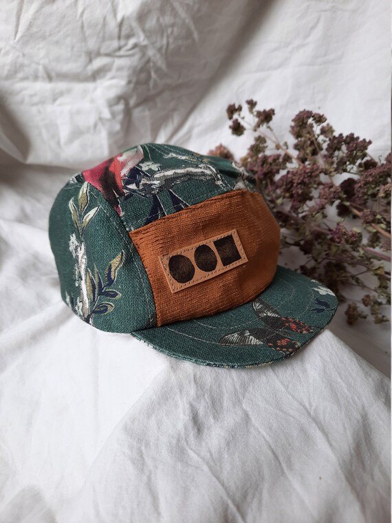 5 Panel Cap picnic Summer Cap Small 