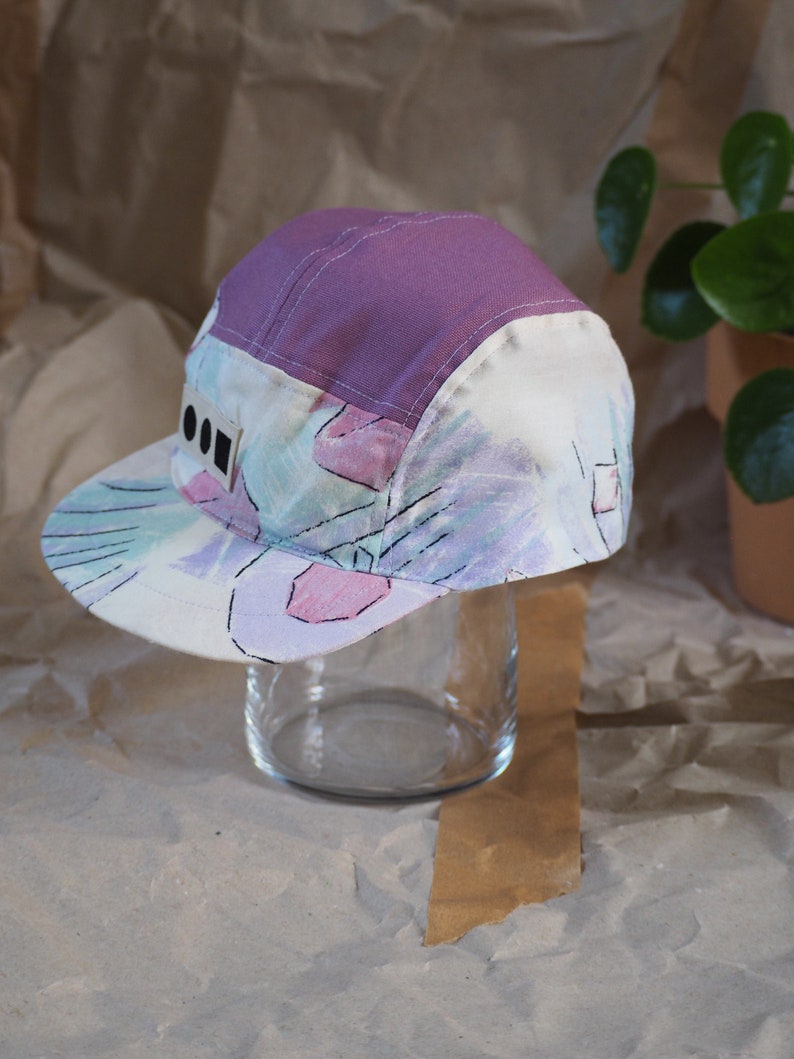 5 Panel Cap Stef Sommer Kappe unisex upcycling Kids Adult Bild 5