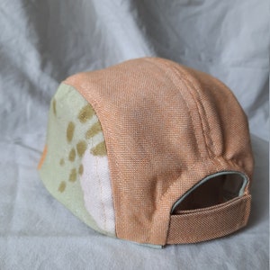 5 panel cap Pistacio Summer Cap Children Adults Cotton image 7