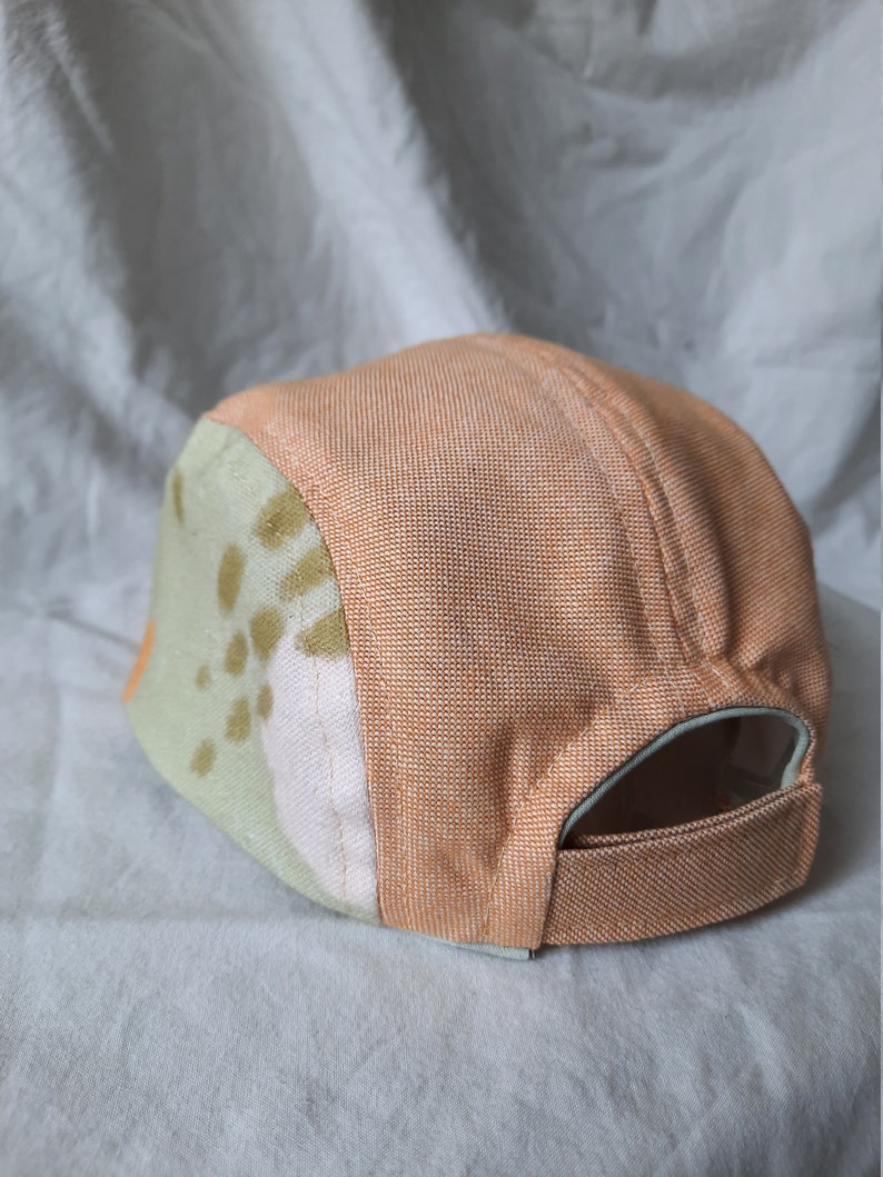 5 panel cap Pistacio Summer Cap Children Adults Cotton image 7