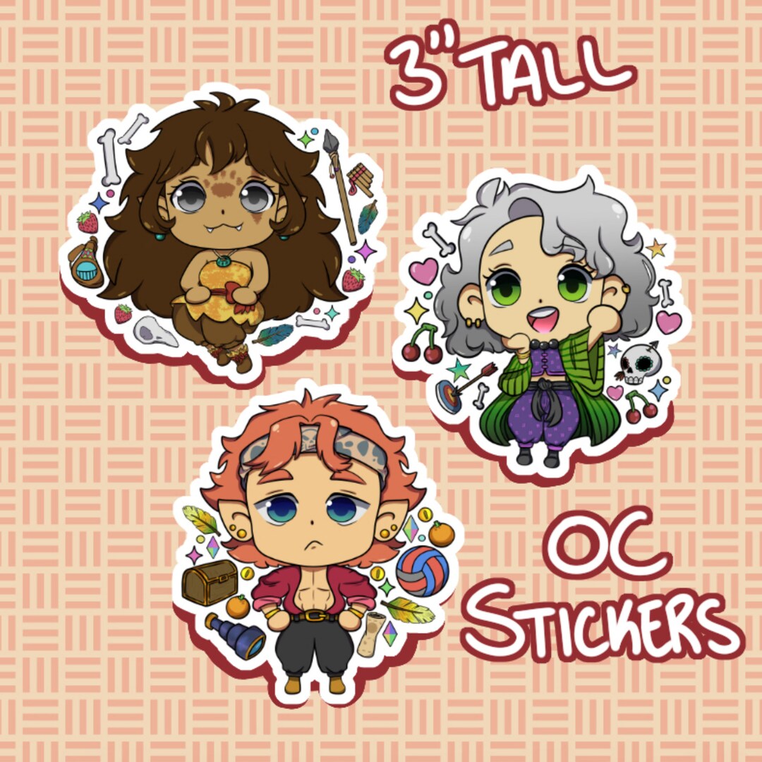 Oc Sticker Base OC Stickers - Etsy