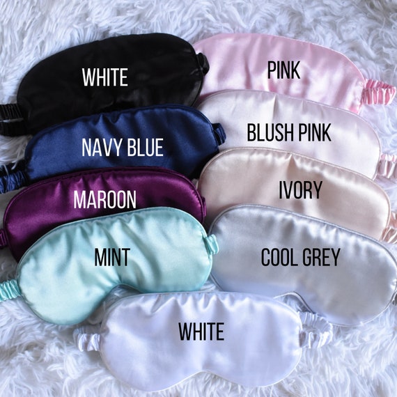 Maschera per dormire personalizzata regalo da damigella d