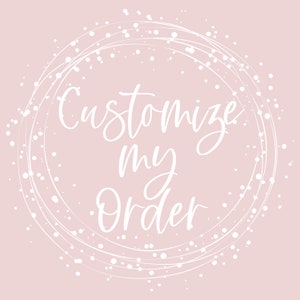 Customization Listing