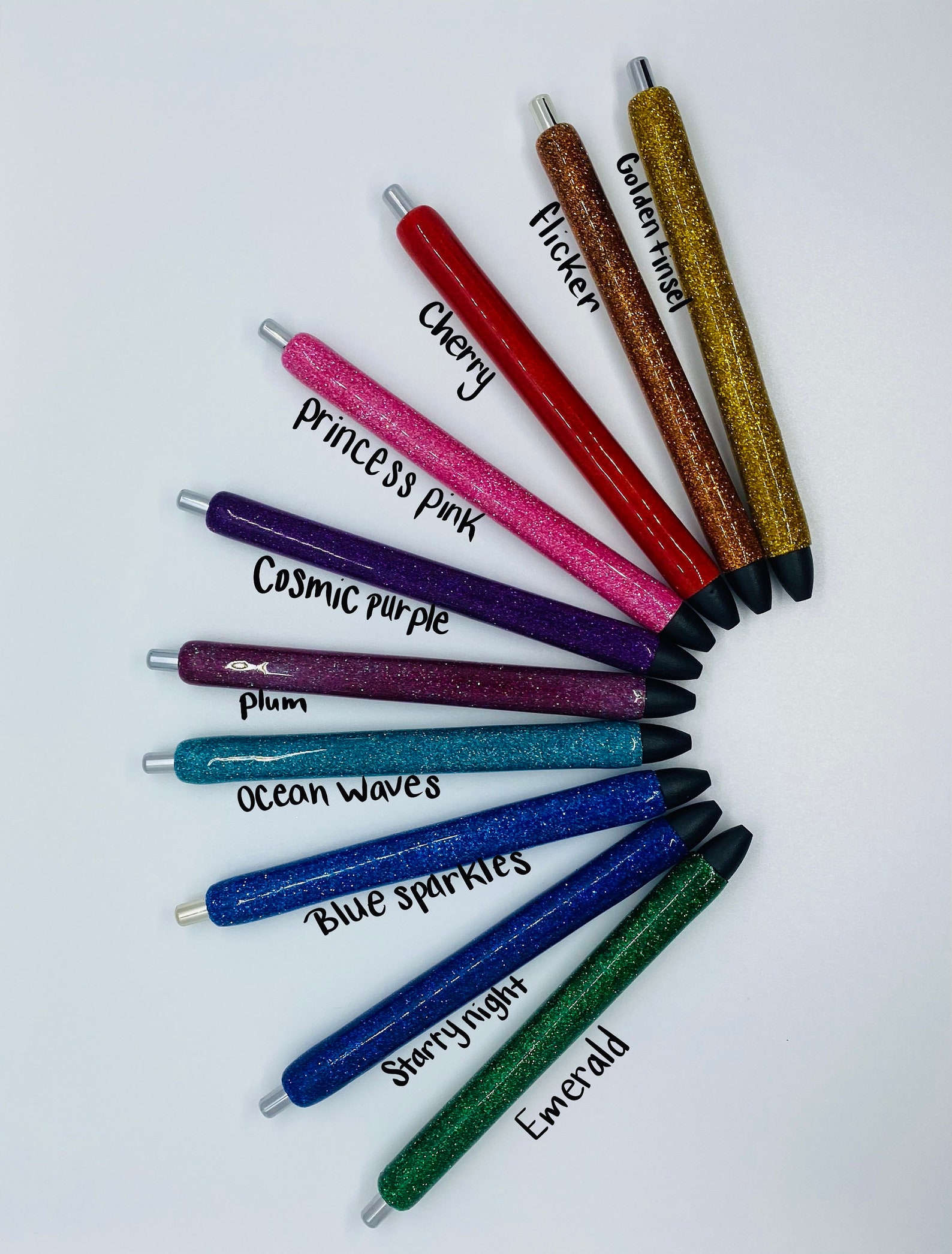 Glitter Pens Ink Joy Gel Glitter Pen Custom Glitter Pen Etsy