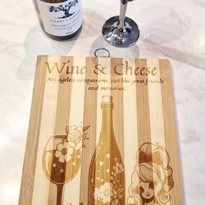 Bamboo cheeseboard, snackboard