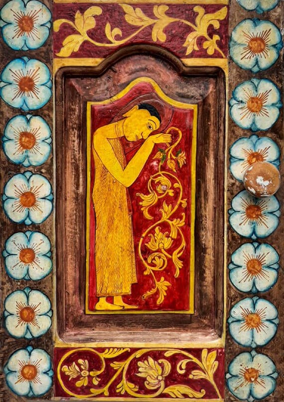 Sri Lankan Ancient Temple Artsri Lankan Traditional Etsy UK