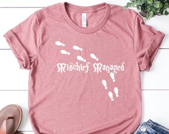 Magical Mom T-Shirt, Mischief Managed, Mothers Day Gift
