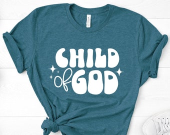 Child of God Christian Tee, Unisex Faith Shirt