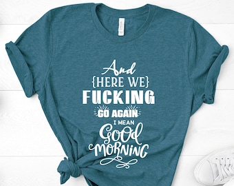 Grappig sarcastisch T-shirt, inspirerend grafisch T-shirt