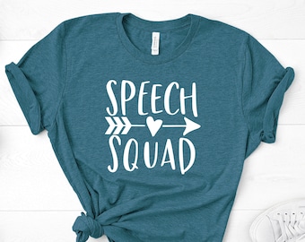 Speech Therapy Squad T-Shirt, SLP Gift