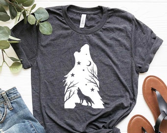 Sweat-shirt noir enfant portrait de loup – style et confort