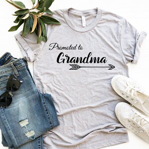 Promoted to Grandma Shirt, First Time Grandma, Grandma Shirt, Promoted to Grandma Tshirt, Grandma Reveal, Grandma 2021