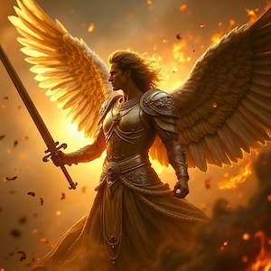 Archangel Michael protection spell ultimate protection spell ready to wield his power against your enemies