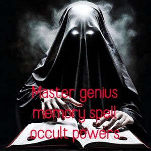 memory spell of highest powers intelligence spell a life changing spell of our coven witch spell mastermind magick psychic reading