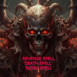 Revenge spell of Damnation | Death spell | curse your enemy | satan spell | black magick curse of the occult psychic reading