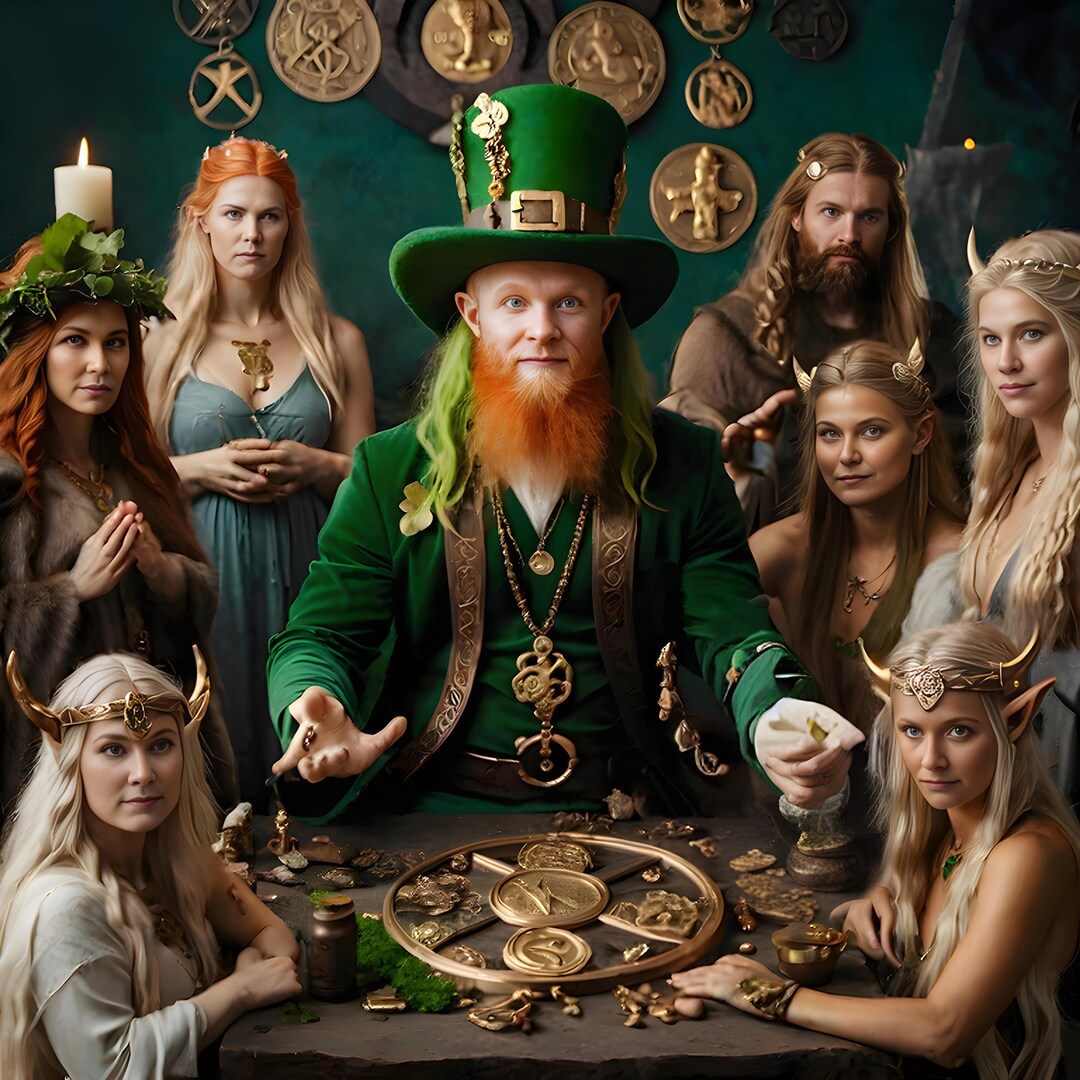 Leprechaun Tuatha De Danann Money Spell Intelligence Spell Wealth Spell ...