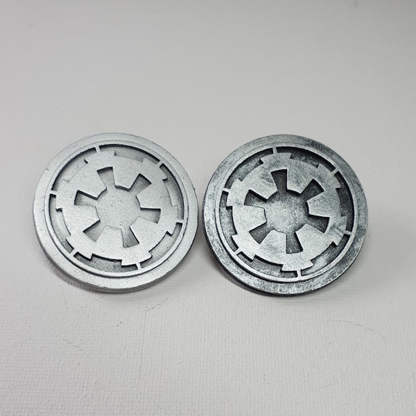 Galactic Empire Resin Badge/Pin  Star Wars Inspired Two versions to chose from.