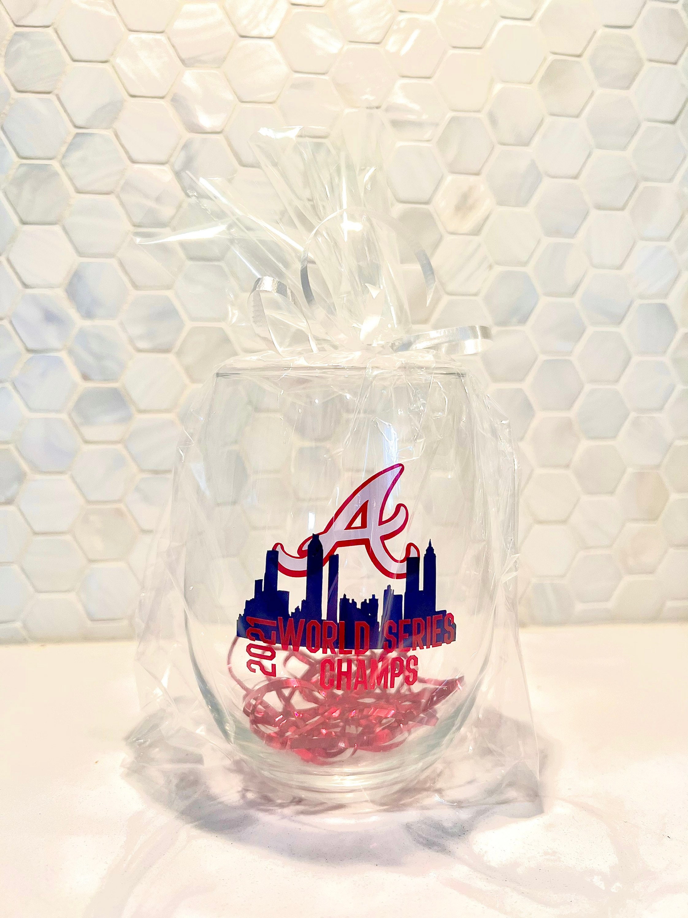 Atlanta Braves 20 oz. SCORE Pint Glass – Great American