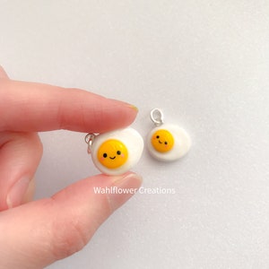 Kawaii Fried Egg Charm