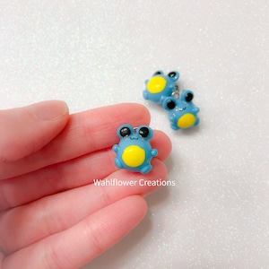 PRE-ORDER Kawaii Blue Frog Charm