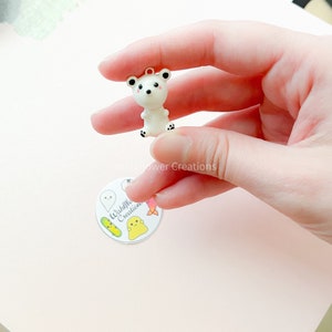 Kawaii Polar Bear Charm