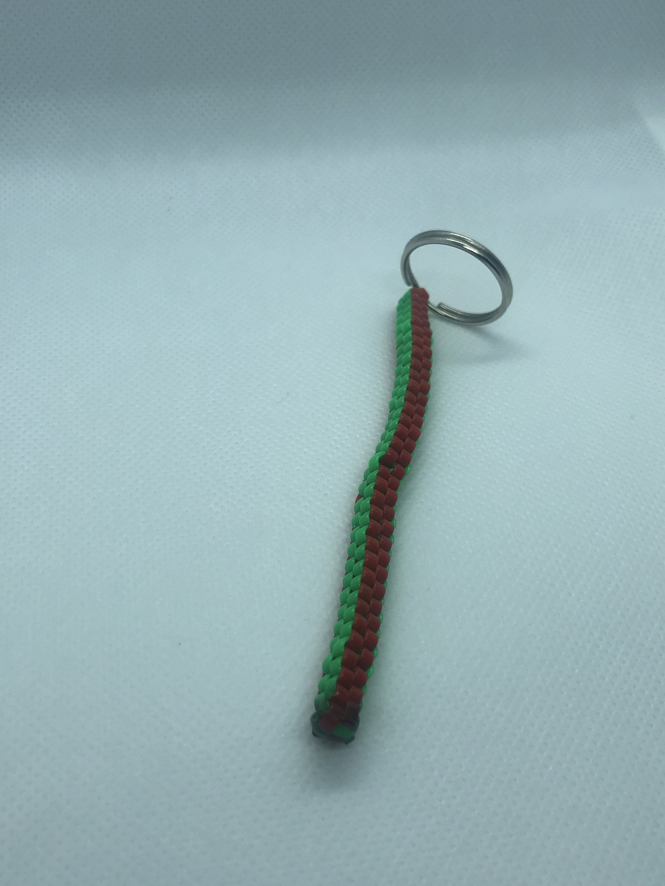 How To Make A Square Stitch Lanyard