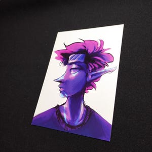 SpaceTales (art original) : James Portrait - Impression