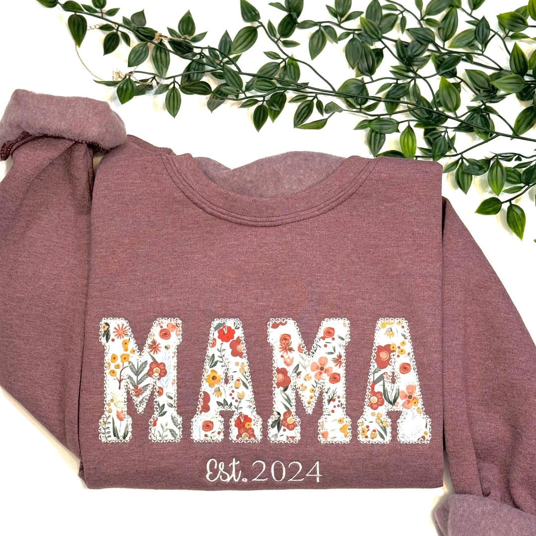 Embroidered MAMA Sweatshirt