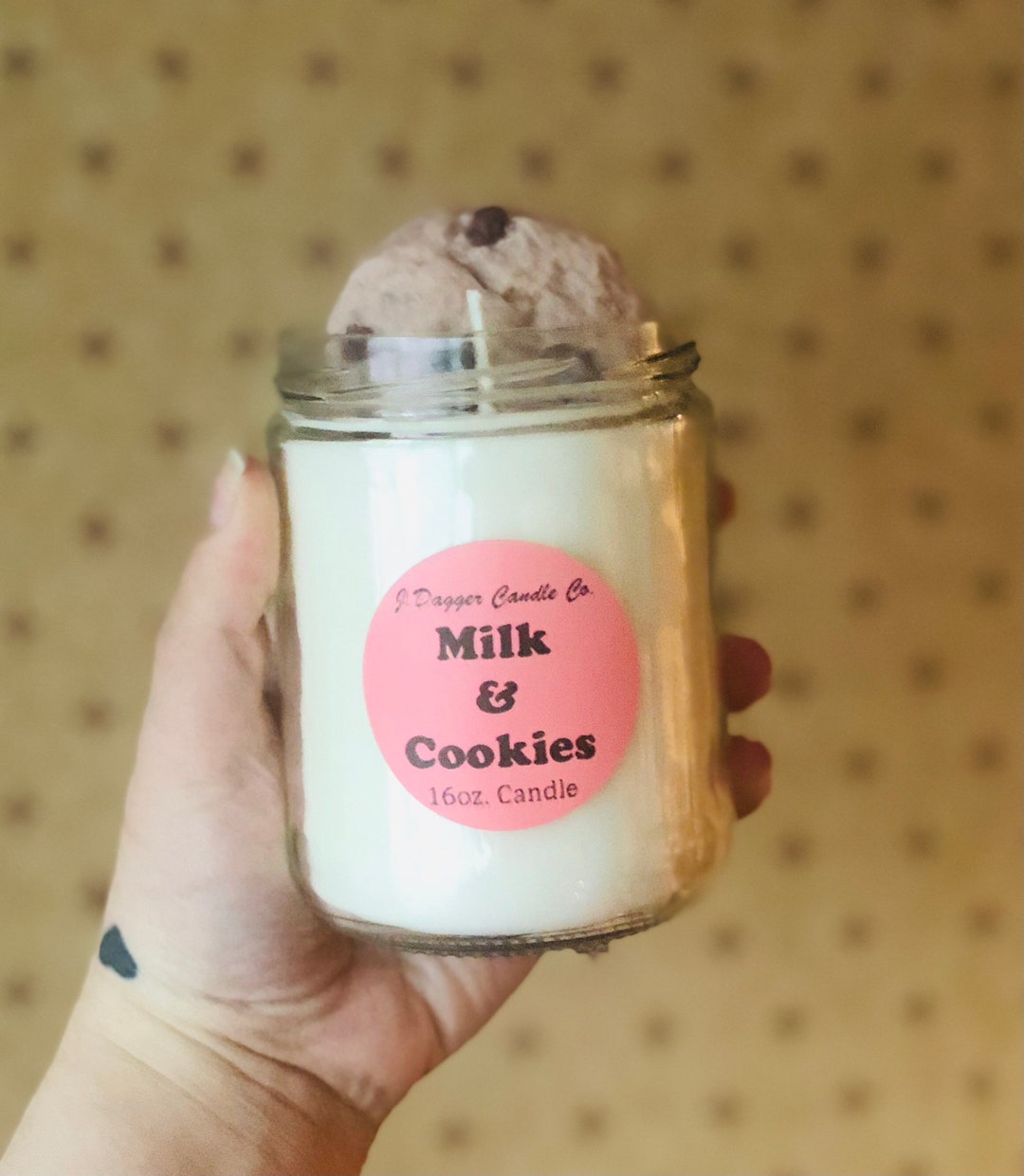 Milk & Cookies Candle Holiday Candle Gift Ideas Party Etsy