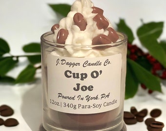 Coffee Espresso Candle | Home Decor | Party Favors | Coffee Gifts | Dessert Candle | Unique Gifts | Birthday Gifts