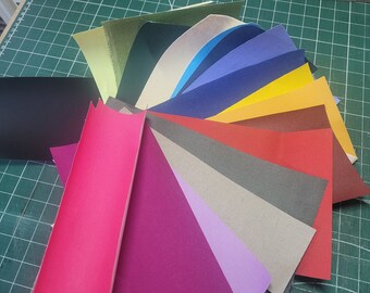 10 x Book cloth offcuts