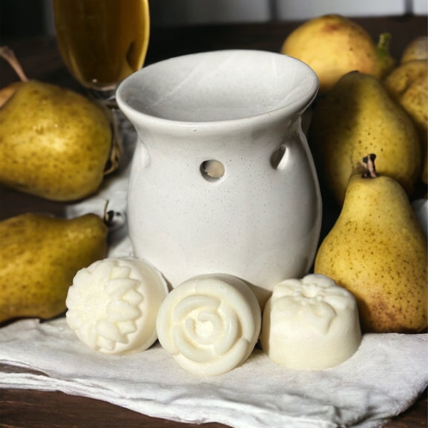 Pear Bellini Soy Wax Melts, Wax Tarts, Scented Wax Melt, Flower Wax Melts, Soy Wax Melts, Candle Melts, Gift for Her, Gift