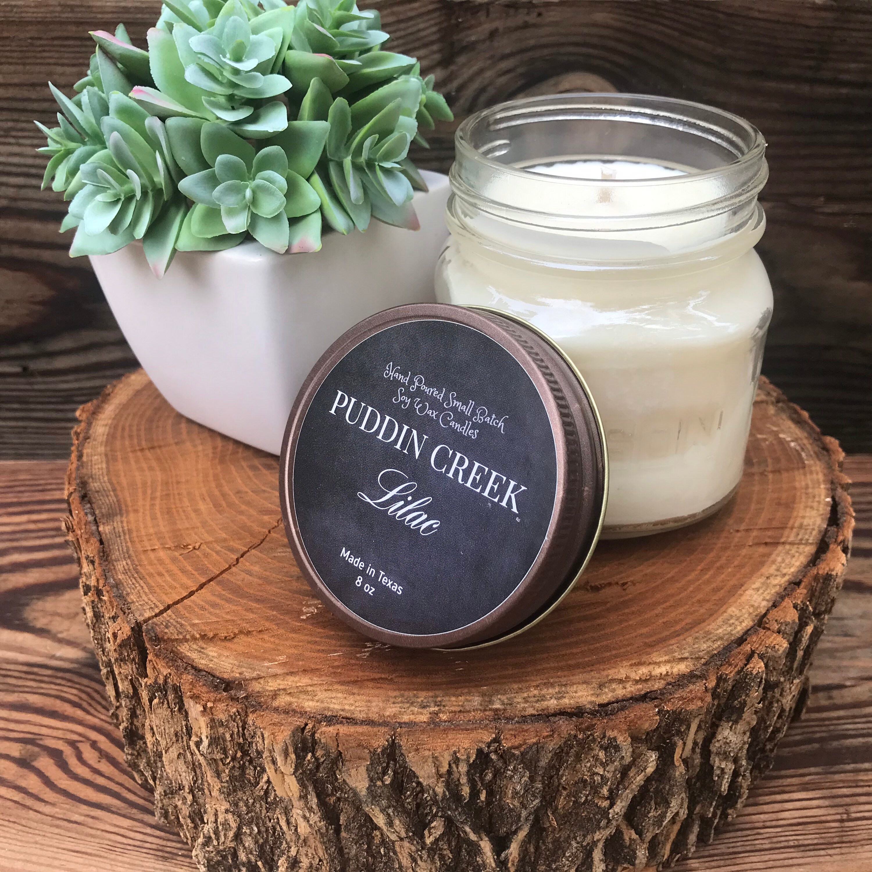 Lilac Candle 8 oz Soy Handmade Soy Candle Perfect Gift Etsy