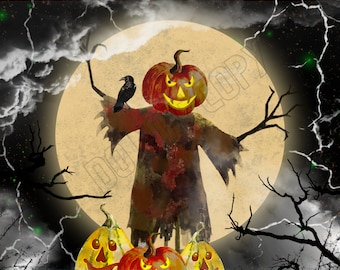 Halloween Tumbler Sublimation Design - PNG digitaal bestand