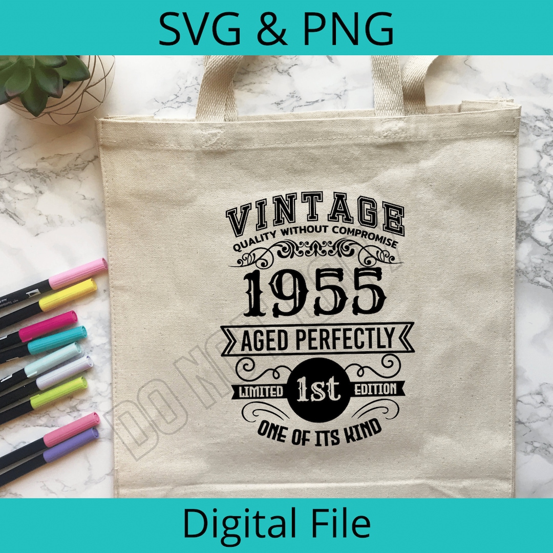 First Addition Published Svg Vintage 1955 1st Edition Design SVG/PNG (digital File) - Etsy