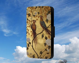 Birds In The Trees Phone Flip Case For iPhone - Huawei